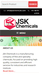 Mobile Screenshot of jskchemicals.com